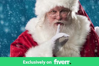 record a santa or father christmas voice
