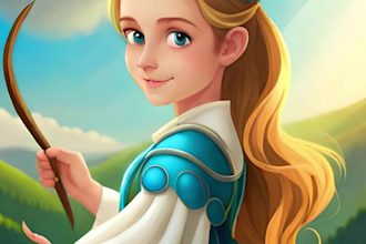 generate custom realistic cartoon portraits with prompt