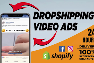 create high converting dropshipping video ads