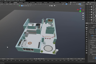transform your floor plan, sketch, or layout into a 3d model