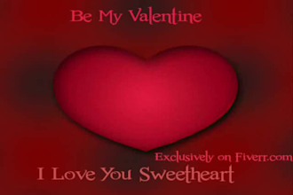 create an animated heart beat wallpaper with your Love photo inside the heart for this Valentine