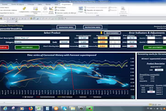 create sales forecasting tool for demand planning