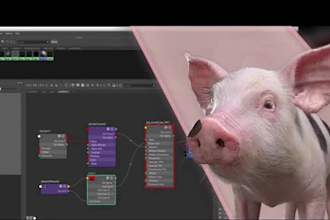 create 3d animal model, creature with realistic fur, xgen hair, animal animation