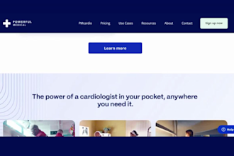 build a responsive medicare website, theraphy website