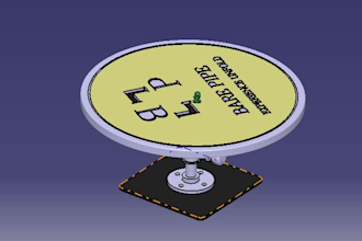 design a beautiful cad model drawings and cnc punching dxf