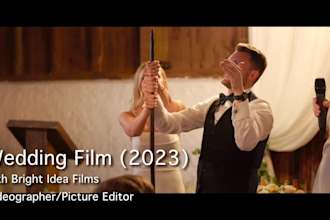 create a beautiful documentary style wedding video