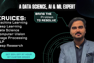 do your all machine learning, ai, and deep learning projects in python