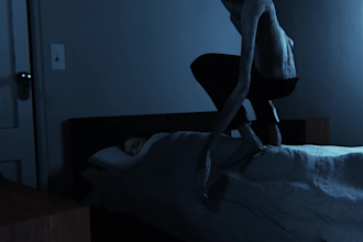 create horror, scary and stories video