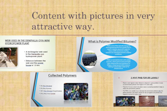 create professional ppt slides with  your data
