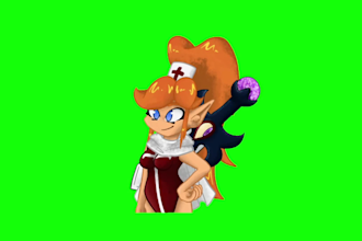 make a sonic or fnaf pngtuber for pngtuber plus