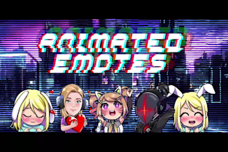 make animated emotes twitch, discord,facebook, etc