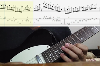 record accurate guitar tutorial for any song