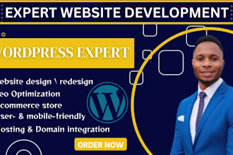 design fully ultimate responsive and mobile friendly wordpress website and blog