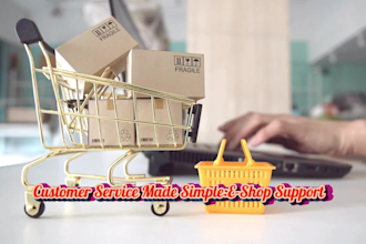 eshop order management and customer service support