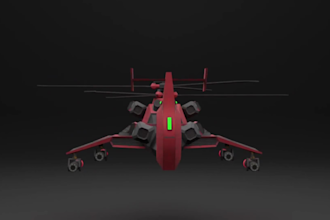 make 3d video games weapon reskin, battle environment design, maps UI design