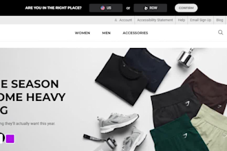 build profitable activewear gym apparel shopify store fitness dropshipping store