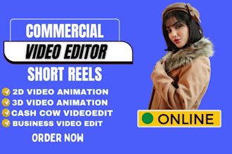 do professional video editing and post production