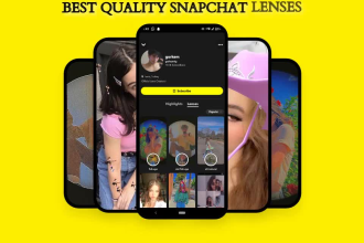 make best quality snapchat lenses and filters