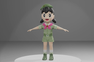 model your characters, products for game