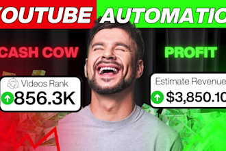 create top 10 videos, finance, crypto videos and youtube automation channel