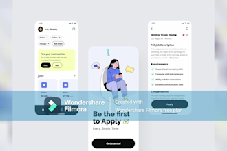 design uiux or prototype wireframe for mobile and web
