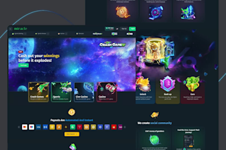 develop crypto gaming website p2e nft web3 game