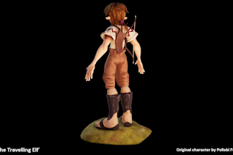 do custom 3d character art