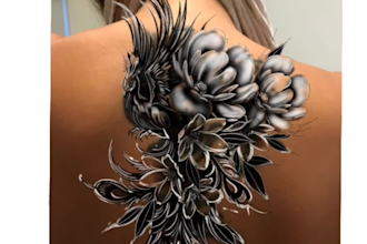 create for you the perfect cover up tattoo design