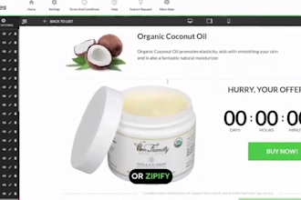 design shopify ecommerce website, landing page with pagefly, gempages, shogun