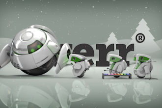 design create excellent christmas animation video