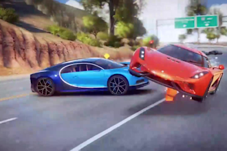 create high quality 3d car chase animation with realistic car models, vfx videos