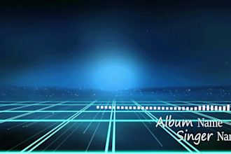 make stunning audio spectrum or music visualizer