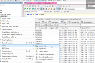 efficient data transfer  sql,  mysql, access to excel