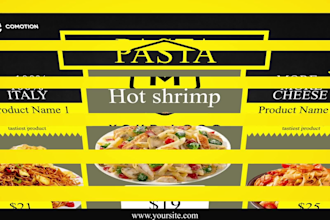 create food videos, cooking food, restaurant promo video