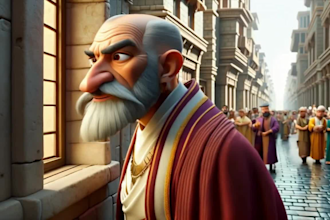 create 3d ai animated bible stories and christian videos for children