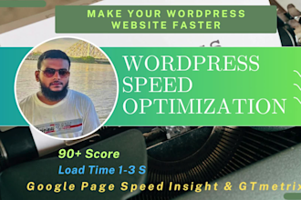 optimize wordpress website speed for pagespeed insights, gtmetrix