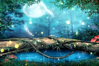 animate your 2d image artwork  and do a loop animation video
