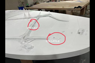 produce and print 3d architectural sand table display models