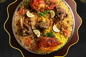 design restaurant and food, poster, flyer, banner ads