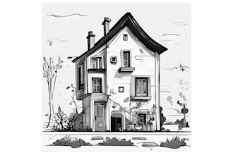 illustrate anything in watercolor style