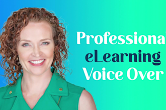 record an engaging elearning voice over