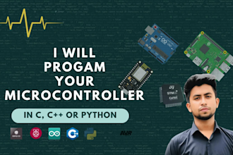 write firmware for your electronic embedded or iot project