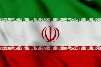 create realistic waving flag and logo animation