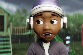 create disney cartoon character, 3d animation, pixar animation, in pixar style