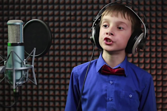 record pro kids vocals and children choir for your music