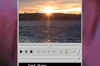 create a retro music visualizer for instagram and tiktok