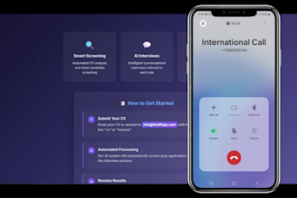 build an ai interview agent to screen and evaluate candidates
