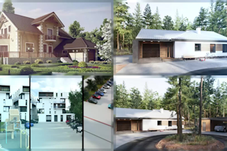 be your expert architect, draughtsman, and 3d visualizer
