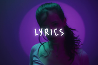 create a cinematic music video