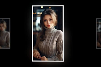 create photo slideshow, dynamic photo slideshow, promo video